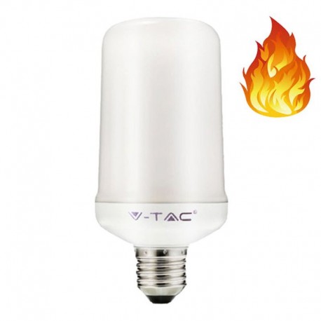 V-TAC VT 2135 LAMPADINA LED FLAME E27 4W COPERTURA OPACA - SKU 7426