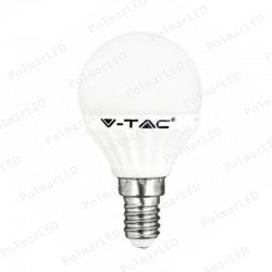 V-TAC VT-1819 LAMPADINA LED E14 4W MINIGLOBO P45 - SKU 4123 / 4174 / 4124